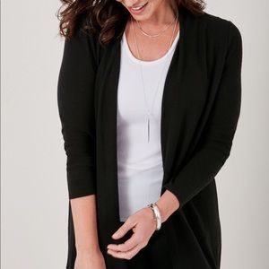The Lace Cardigan - Black